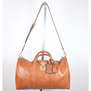 Ralph Lauren Purple Label XL bag Cooper Boston Calfskin Duffel Weekender brown